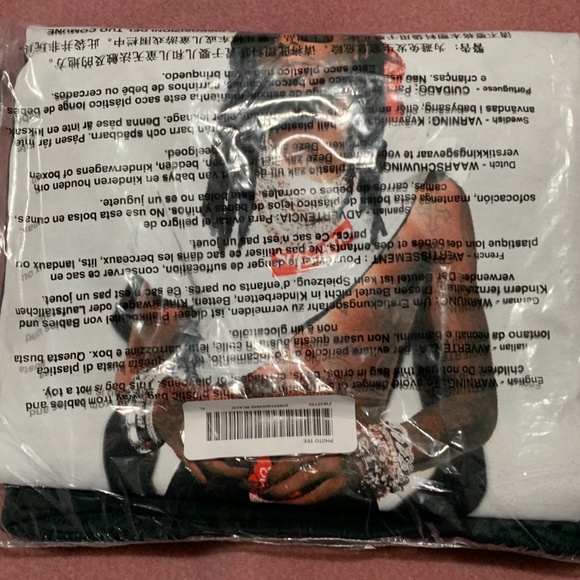 Supreme Playboy Carti Photo Tee Black Size XL FW25 Week 1 Brand New - Picture 2 of 4